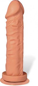 Pênis Cyber Touch Adult Toys com Ventosa 19 x 4,5 – Prótese Realística Atóxica