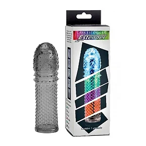 CAPA PENIANA EXTENSORA - EXTENDER - PRETA
