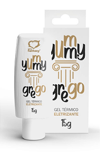 Gel Yummy Grego Beijável 15G - Eletrizante