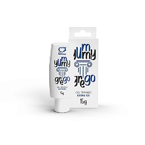 Gel Yummy Grego Beijável 15G - Extra Ice