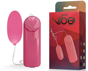 Cápsula Vibratória Multivelocidade com Controle com Fio – Potente e Discreto – Cores Variadas