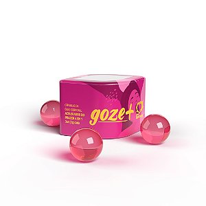 Goze + Bolinha Aceleradora de Orgasmo 4 em 1