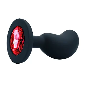 Mini Plug em Silicone para Iniciante Bean com Pedra