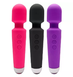 Stacy Vibrador - Varinha Mágica SI 20 Vibrações - Recarregável Cores Diversas