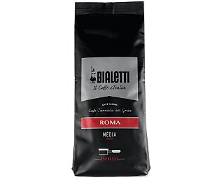 Café Em Grãos Bialetti Roma 100% Arábica 500g