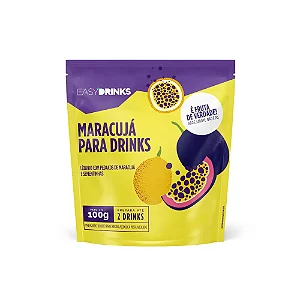 Easy Drinks Preparado de Fruta Maracujá Sachê 100g