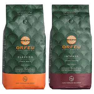 Café em Grãos Orfeu Clássico e Intenso - Combo 2 x 1Kg