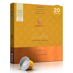 ORFEU Cápsulas De Café Orfeu Bourbon Amarelo Compatível Com Nespresso - 20 Unidades
