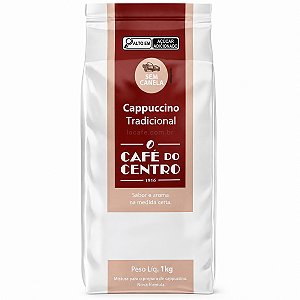 Cappuccino Solúvel sem Canela - Café Do Centro 1Kg