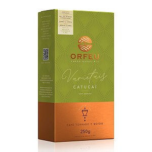 Café Orfeu Torrado e Moído Catucaí 100% Arábica - 250g Moagem Fina