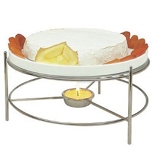 RECHAUD BRIE REDONDO PEQUENO INOX RIVA