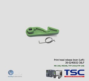 Trava Esquerda TSC ME240/ ME340/ TTP-2410/246 - Lservice peças e