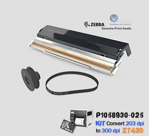 Kit Conversão Zebra ZT420 de 203dpi → 300dpi - Lservice peças e