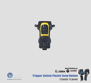 Gatilho Plástico e Botão de Scan Zebra TC8000 series - Lservice
