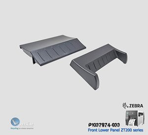 Kit Tampas frontal Zebra ZT230 - Lservice peças e impressoras.
