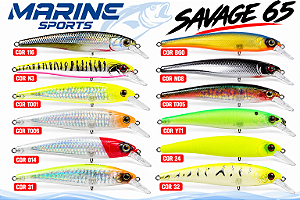 Isca Artificial Marine Sports Savage 65