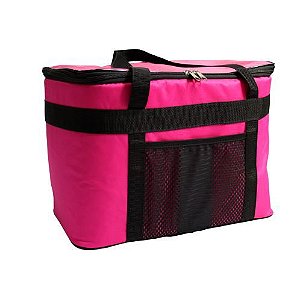 Bolsa Térmica Exclusiva PINK Cooler Bag Lev Box 30 Litros - Antivazamentos, Resistente, Dobrável