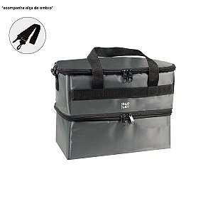 Bolsa Térmica Marmita Fitness T2 - Compartimento Quente E Frio - Bag Lev