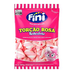 MarshMallows Fini Torção Rosa Recheadinho 250g