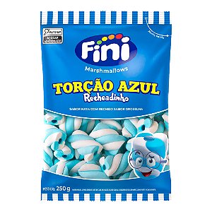 MarshMallows Fini Torção Azul Recheadinho 250g