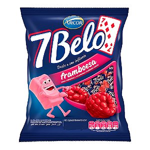 Bala 7 Belo Framboesa 600g - Arcor
