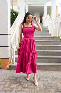 Vestido alça de Amarrar