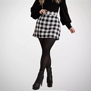 Saia Xadrez Com Fenda Beamar