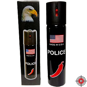 Kit Defesa Pessoal Taser + Spray POLICE U.S.A - FORSHOOTER - Militar e  tático