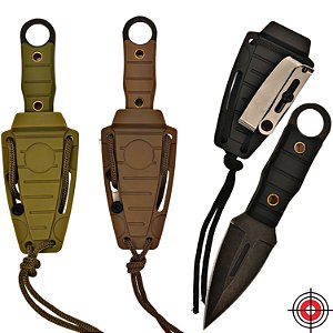 Faca Militar Russa de Combate com Clip