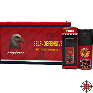 ATACADO Caixa com 10 Mini Spray de Defesa BODYGUARD PS 007 40ml