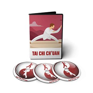 Curso de Tai Chi Chuan em 03 DVDs Videoaula + Apostilas Digitais + Músicas