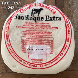 Queijo Canastra São Roque Extra Inteiro