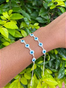 Pulseira Olho Grego em Prata 925