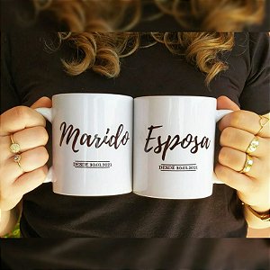 Caneca Personalizada Porcelana Toda Branca.