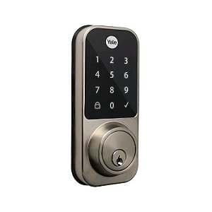Fechadura Digital Yale Ydd 120 Porta Externa Chuva E Sol