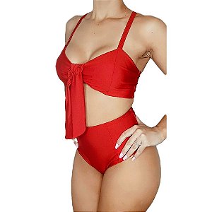 Biquíni Hot Pant GUARAPUÁ Vermelho