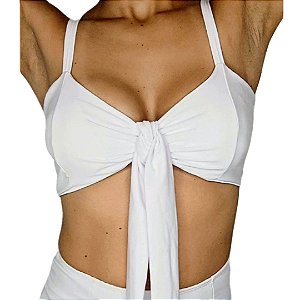TOP Cropped Guarapuá Branco
