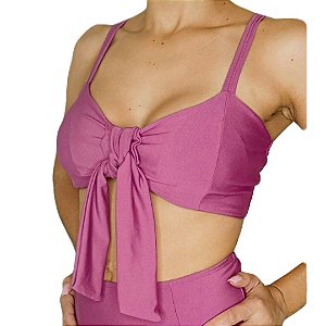 TOP Cropped Guarapuá Fúcsia