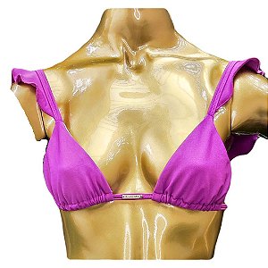 TOP Babado Baía do Sancho Fúcsia