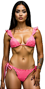 Biquíni Baía do Sancho ROSA NEON