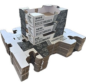 Caixa de Fruta de Papelão 315x225x70mm