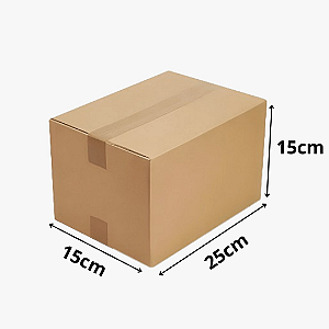 Caixa De Papelão 25x15x15cm - Maleta