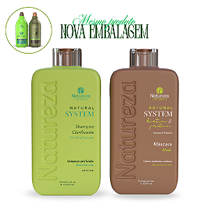 Kit Natural System de Biotina 1L - Natureza Cosméticos