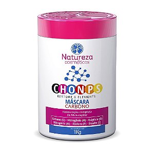 Máscara Carbono Chonps 1Kg - Natureza Cosméticos