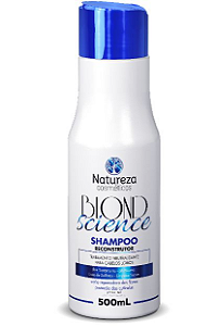 Shampoo Reconstrutor Blond Science 500ml - Natureza Cosméticos