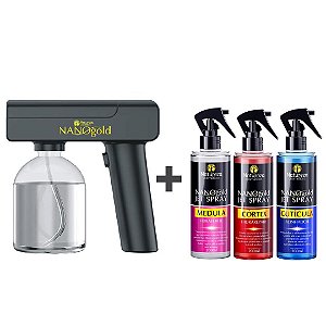 Nano Jet Spray + Medula + Cortéx + Cutícula - Natureza Cosméticos