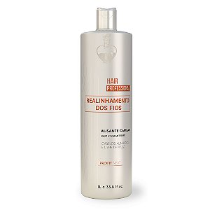 REALINHAMENTO DOS FIOS - ALISANTE CAPILAR  - HAIR PROFESSIONAL 1L - LOVE POTION