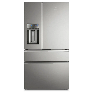 Geladeira Electrolux Frost Free Inverter 540L FlexiSpace Wi-fi 3 Portas Cor Inox (DM91X)