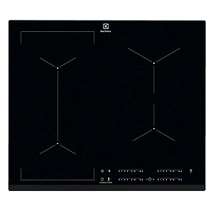Cooktop de Indução 4 zonas e Painel Touch Preto Electrolux (IE60P)