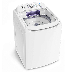 Máquina de Lavar 13kg Electrolux Turbo Economia, Silenciosa com Jet&Clean e Filtro Fiapos (LAC13)